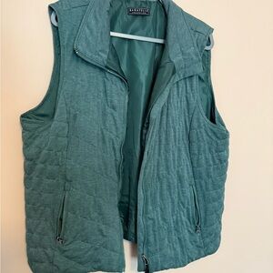 Bagatelle Green Quilted Vest